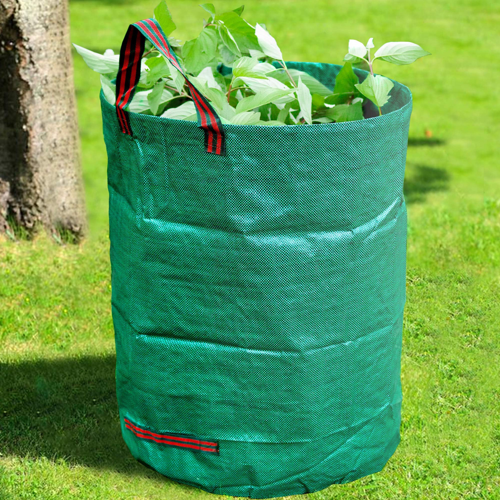 GroundMaster Sacco per Rifiuti da Giardino Rotondo da 100L – Sacco per (i4P)