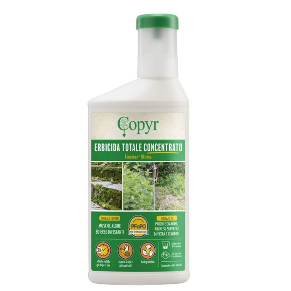 Finalsan Ultima erbicida totale concentrato 500ml Copyr