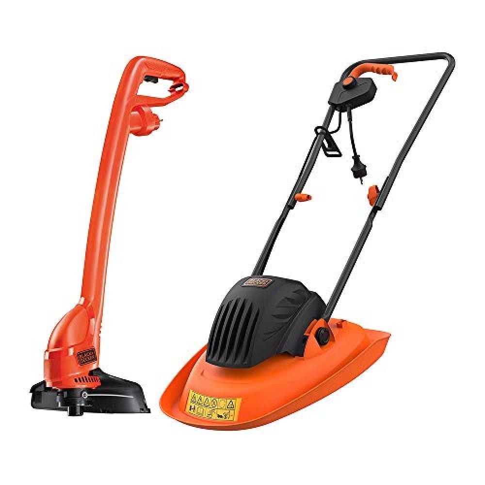 BLACK+DECKER Falciatrice elettrica Hover da 30 cm con decespugliatore GL250 - NU