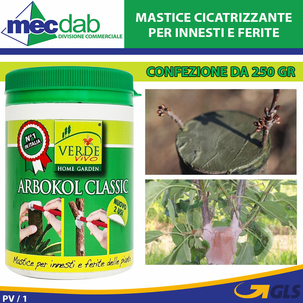 Mastice Per Innesti e Potature Cura Ferite Piante Alberi Ed Arbusti 250 Grammi