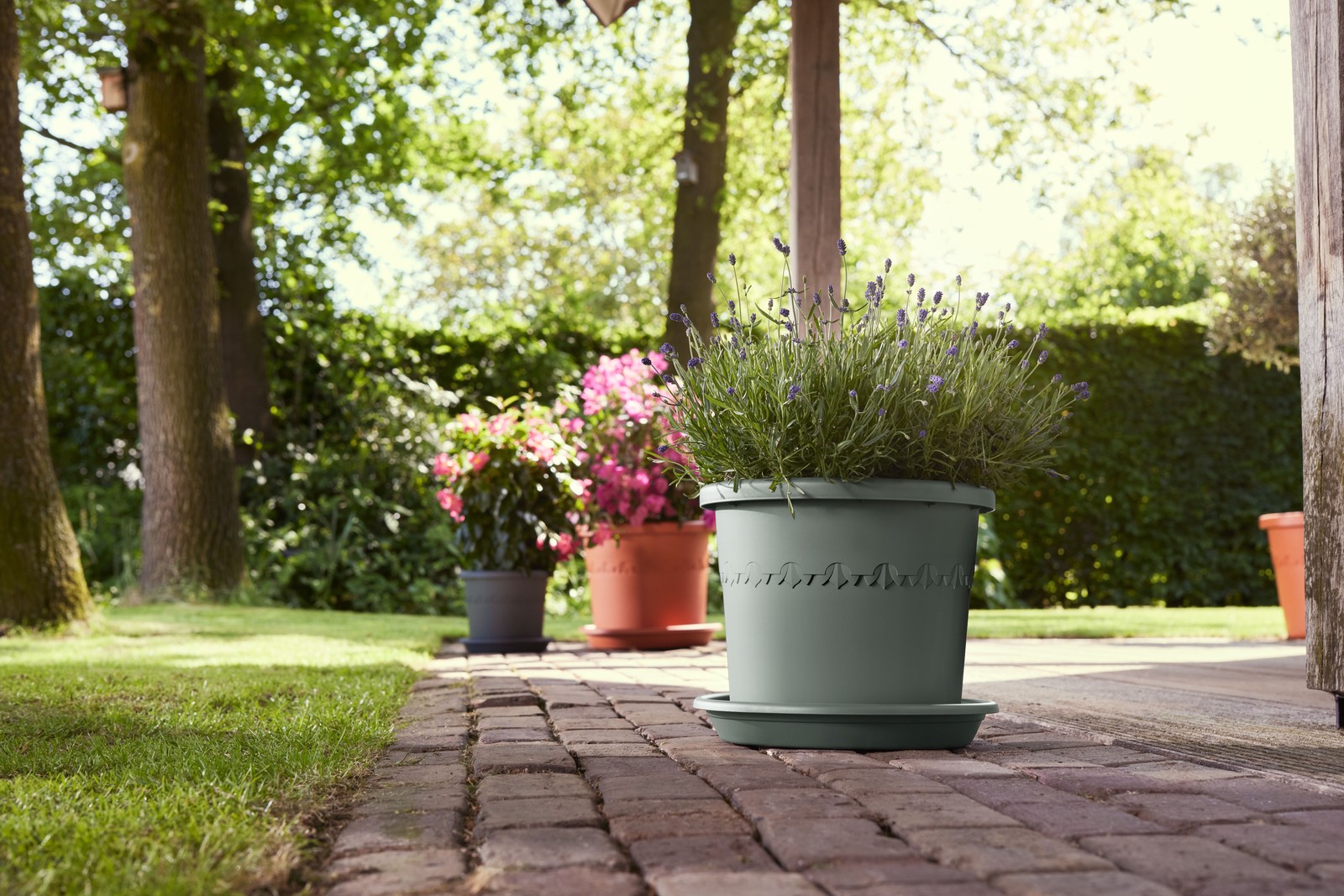 Vaso Algarve Cilindro 35 Green elho