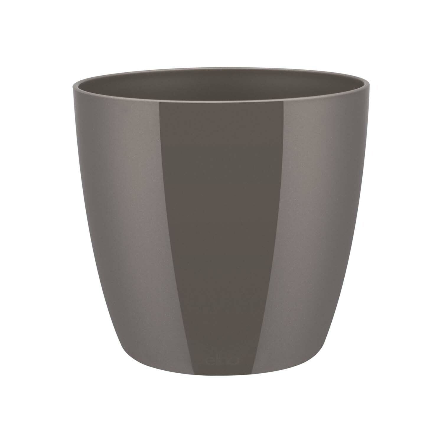 VASO BRUSSELS DIAMOND ROUND 25CM OYSTER PEARL ELHO