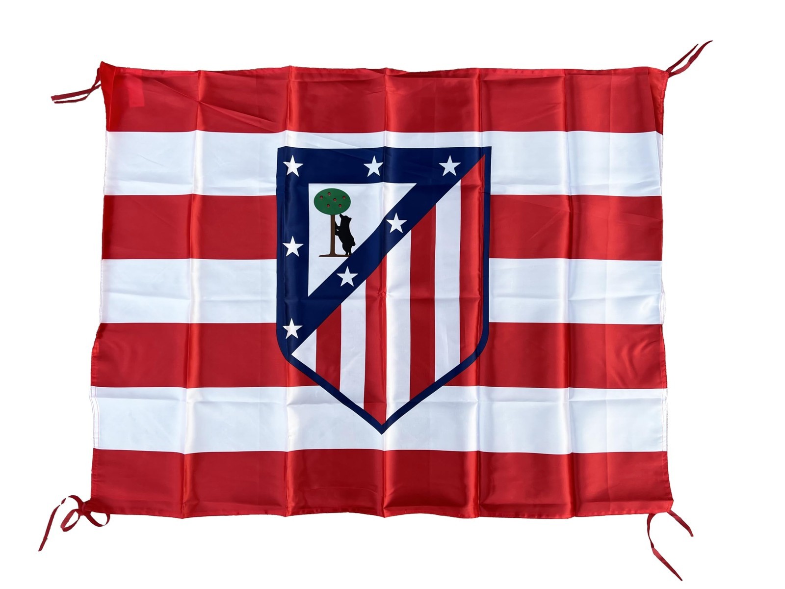 Bandiera Atletico di Madrid 120 x 90 cm (h0M)