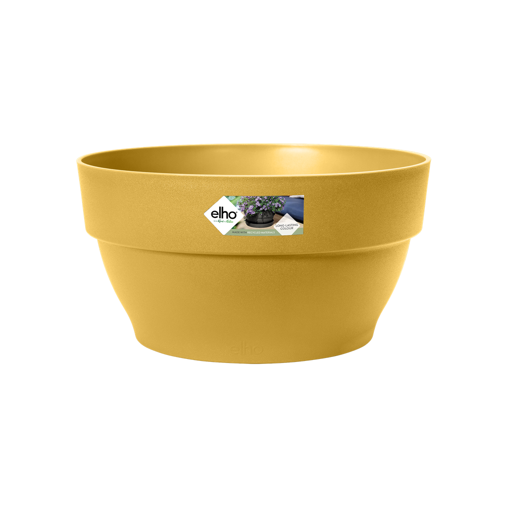 vibia campana bowl 34cm honey yellow elho