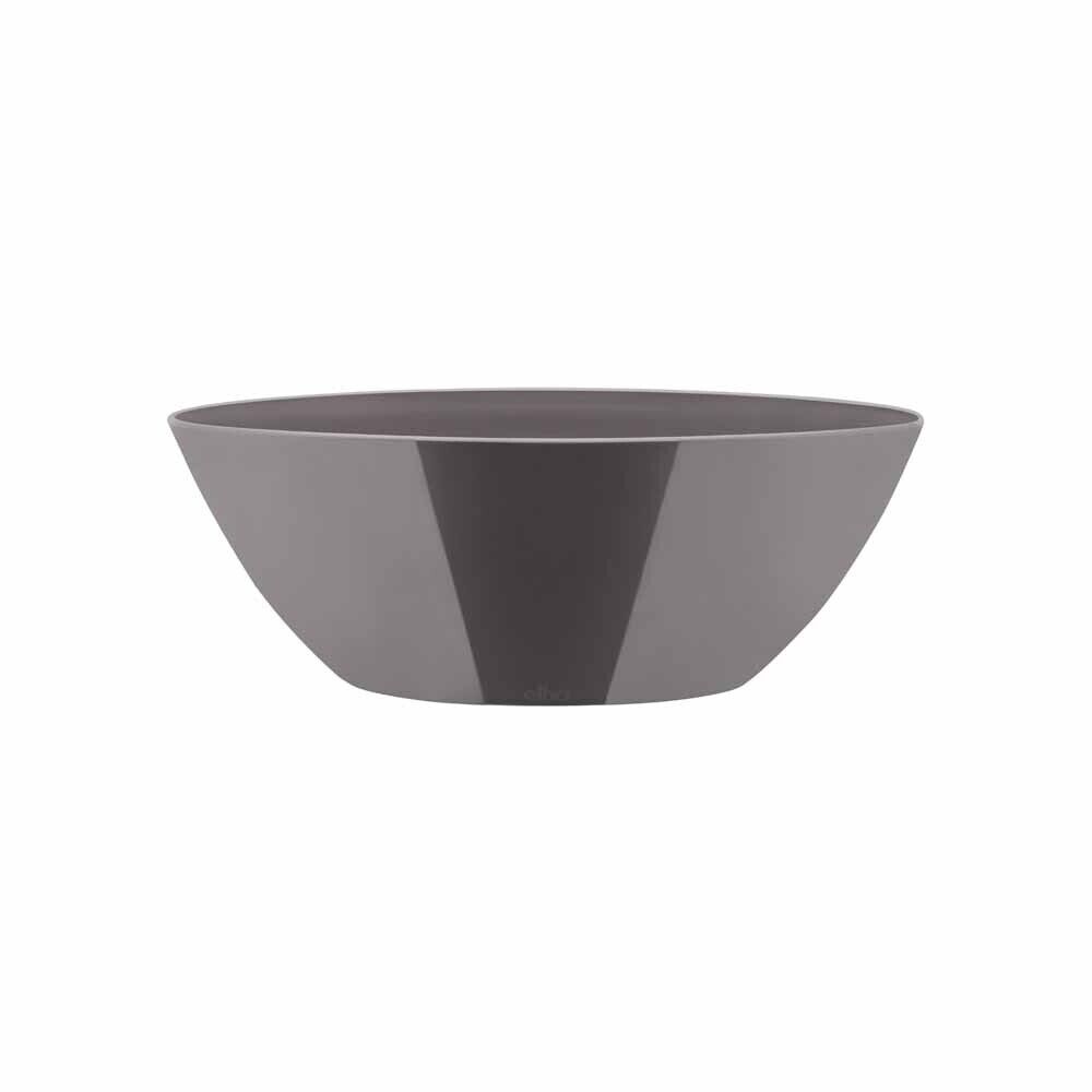 brussels diamond oval 36cm oyster pearl elho