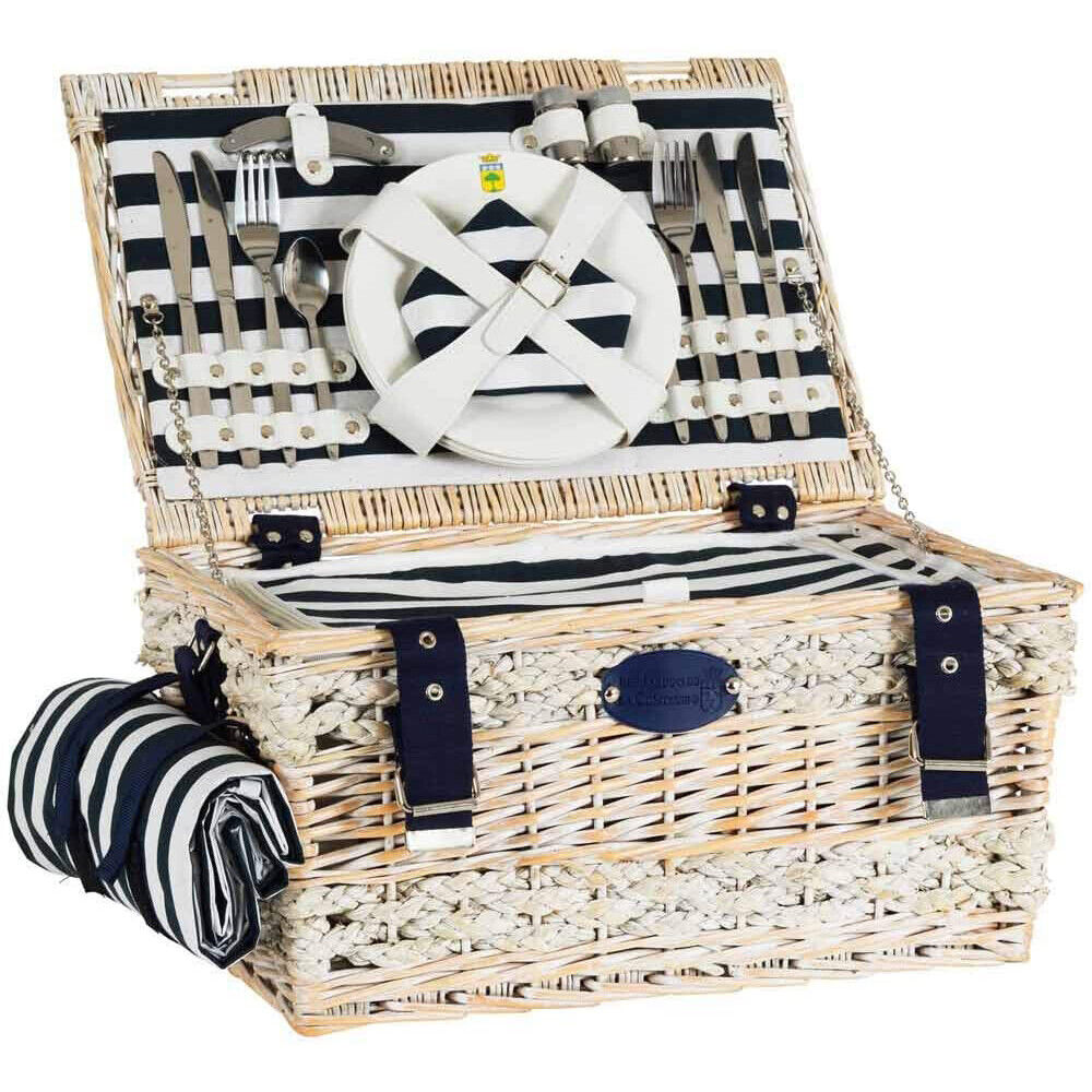 LES JARDINS DE LA COMTESSE Cestino Picnic 4 Persone Marine