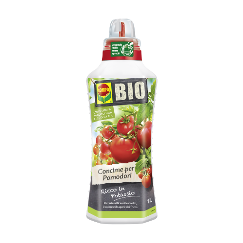 Concime per piante liquido Compo Bio per pomodori 1 litro