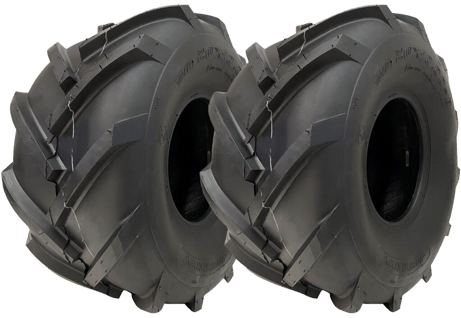 20x10.00-8 Aperto Centro Pneumatici Cleated Rotovator Lug Pianta Wanda P328 (Set