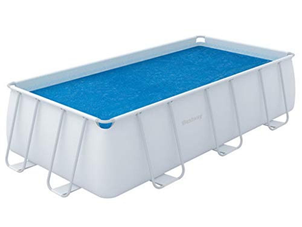 (TG. 458 x 458 x 1 cm) Bestway Telo Solare L458 L 458 per Power Steel Frame Pool