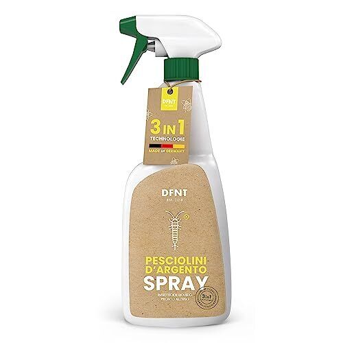 DFNT Combatte i pesciolini d'argento con spray anti pesciolini d'argento, 500 ml