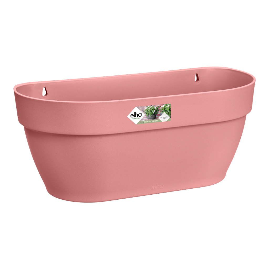 vibia campana wall basket 35cm dusty pink elho