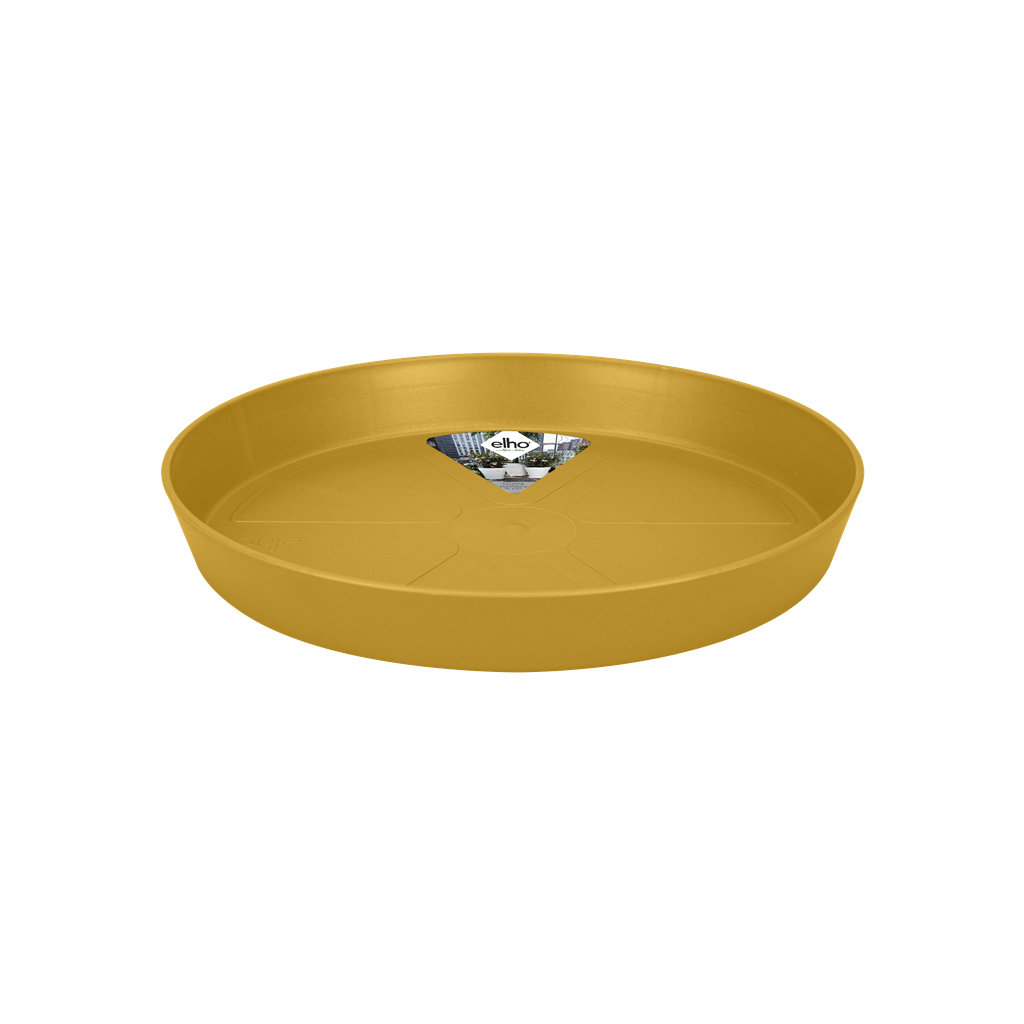 loft urban saucer round 30 honey yellow elho