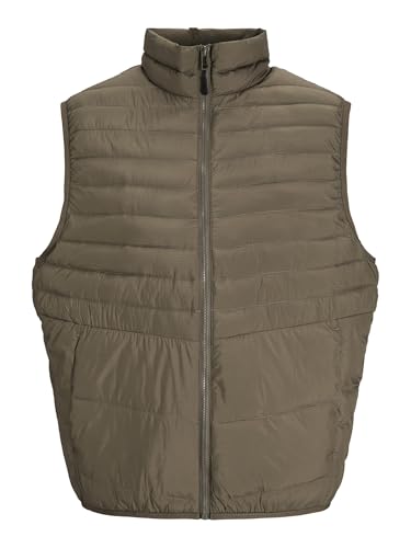 Jack & Jones Jjestate Packable Bw Collar Noos Gilet Trapuntato, Canteen, M Uomo