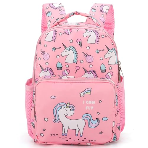 Unicorn Zainetti Per Bambini, Unicorn Anime Zaino 3D Stampato Borsa Da Scuola Zaino Scuola Regolabile Borse Da Scuola Per Bambini Sport Borsa Da Viagg