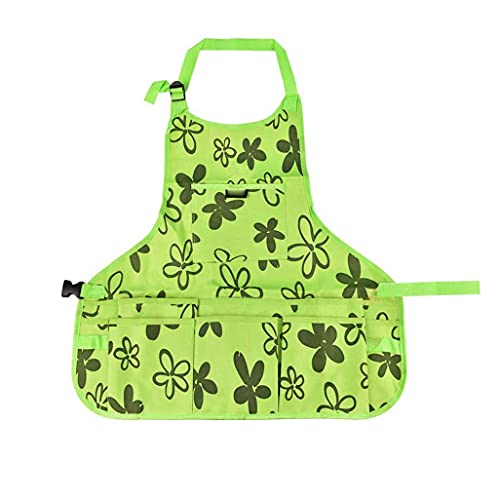 Xlkj Grembiule Da Giardino Regolabile,Grembiule Da Lavoro Multifunzionale Con Tasche Adatto A Giardinieri, Artisti, Meccanici, Ecc