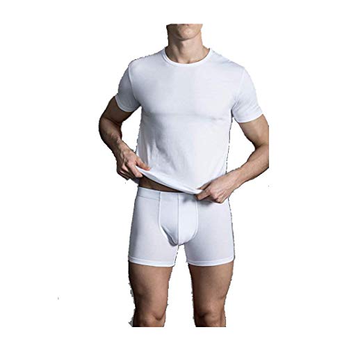 T-Shirt Girocollo Match Bi-Pack Blu Tg 3 - S