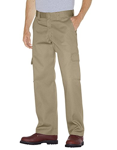 Dickies Pantalone Da Lavoro Cargo Con Taglio Morbido, Sabbia Del Deserto, 32W / 34L Uomo