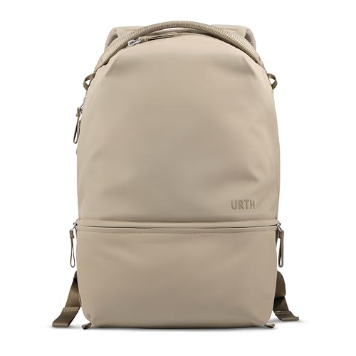 Urth Arkose 20L Zaino Modulabile Per Fotocamera E Laptop - Resistente All'Acqua, Anti-Furto, Borsa Riciclata Per Dslr E Laptop Da 13-16 Pollici In Bei