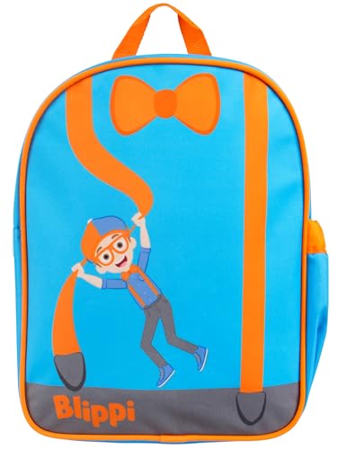 Blippi Zainetto Bambino | Zaino Scuola | Zainetto Asilo Bambino | Zaino Infanzia Bambino | Blu Taglia Unica