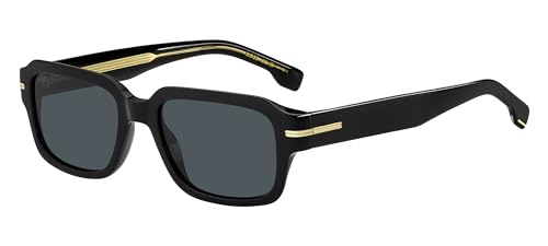 Boss Occhiali Da Sole 1596/S Black/Grey 53/19/145 Uomo