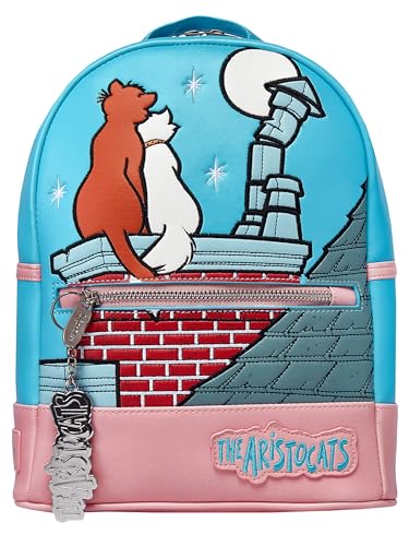 Disney Zainetto Aristocats | Borsa Di Aristocats Donna | Zainetti Donna | Taglia Unica Blu