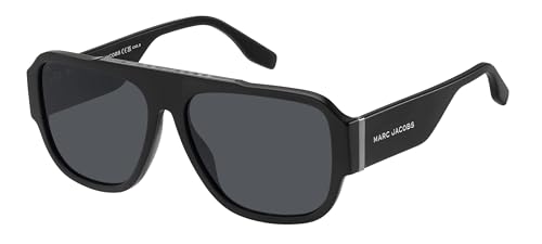 Marc Jacobs Marc 756/S Occhiali Da Sole, Nero Opaco, 58 Uomo