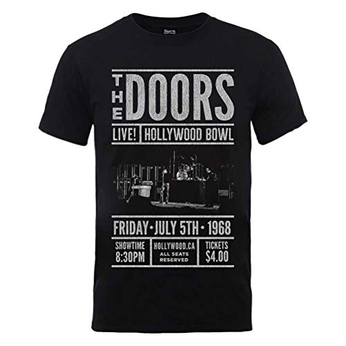 Rockoff The Doors Advance Final Maglietta, Nero, Xl Uomo