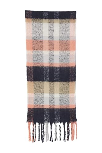 Barbour Scarf Navy/Pink Rust 2Mlsc0438 Navy/Pink Rust Tu