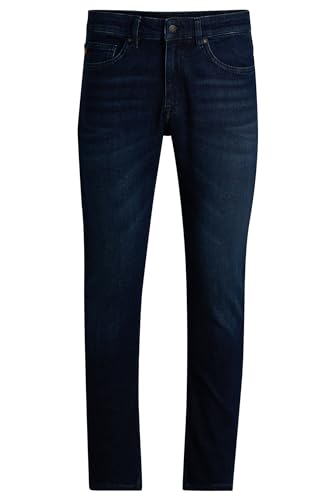 Boss Delaware Bo Jeans_Pantaloni, Dark Blue406, 38W X 32L Uomo