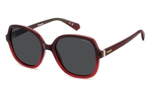 Polaroid Pld 4177/S/X Occhiali, Rosso, 55/19/145 Donna