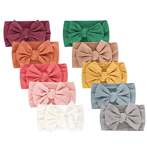 Dreshow Bébé Bandeaux Bébé Fille Bandeau Cheveux Bande De Cheveux Arc Bande De Cheveux Bandeaux Accessoires Bébé Fille Enfant Turban Bandeau