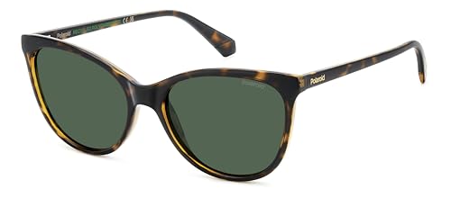 Occhiali Da Sole Polaroid Pld 4179/S Dark Havana/Green 55/17/145 Donna