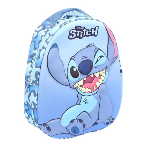 Lilo & Stitch Zaino 3D A Forma Di Uovo, Multicolor