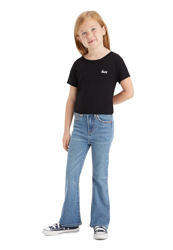 Levi'S Lvg 726 High Rise Flare Jean, Jeans Bambine E Ragazze, Blu (Clean Getaway), 5 Anni