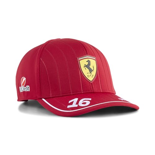 Puma Scuderia Ferrari F1 Cappellino Charles Leclerc 2025 - Rosso - Taglia Unica