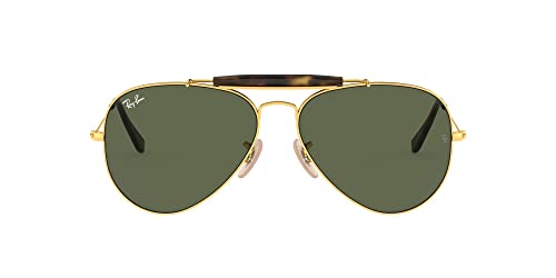 Ray-Ban Rb 3029 Occhiali Da Sole, Oro (Gold), 62 Mm Unisex-Adulto