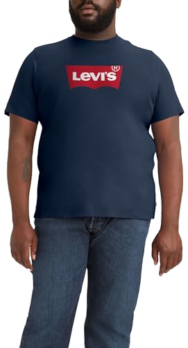 Levi'S Big & Tall Graphic Tee, Uomo, Big Graphic Tee Dress Blues, 3Xl