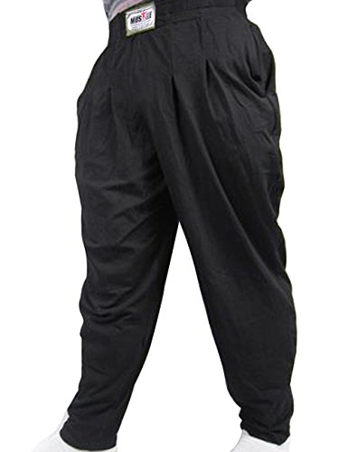Muscle Alive Uomo Pantaloni Palestra Larghi Di Culturismo Allenarsi Fitness Cotone E Spandex