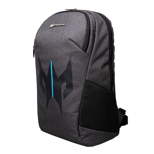Acer Predator Gaming Zaino, Impermeabile E Antistrappo, Adatto E Protegge Laptop Fino A 16", Resistente All'Acqua E Ai Danni, Design Sottile E Leggero