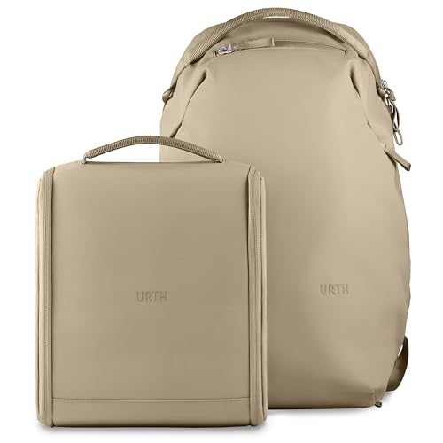 Urth Norite 24L Zaino Modulare + Inserto Per Fotocamera Da 11,3L - Resistente All'Acqua, Anti-Furto, Borsa Riciclata Per Dslr/Slr/Mirrorless, Laptop D