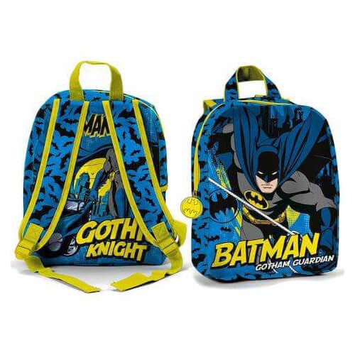 Coriex Batman Zaino Asilo Piccolo Con 1 Scomparto Cm 27 X 20 X 8