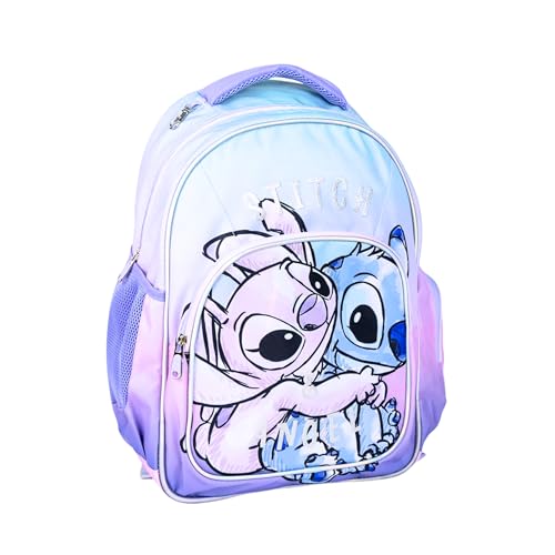 Disney Stitch E Angel Zaino Da Ragazze, Borsa Per Bagagli, Zaino Da Viaggio, Borsa Da Scuola Per Bambina, Zaino Con Stitch E Angel Regalo Per Ragazza 