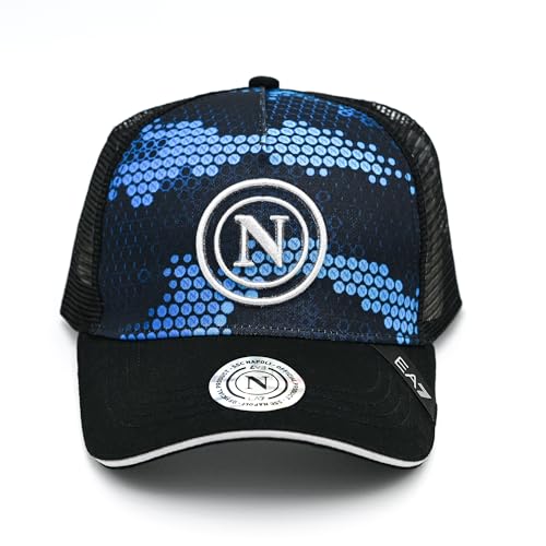 Ssc Napoli [Ea7 Cappello Con Visiera 2024/2025, Adulto