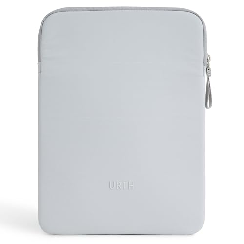 Urth Naos Sleeve Per Laptop – Case Imbottito E Resistente All'Acqua Da 13-14 Pollici, Borsa Riciclata Compatibile Con Macbook Air/Pro In Grigio Cenere