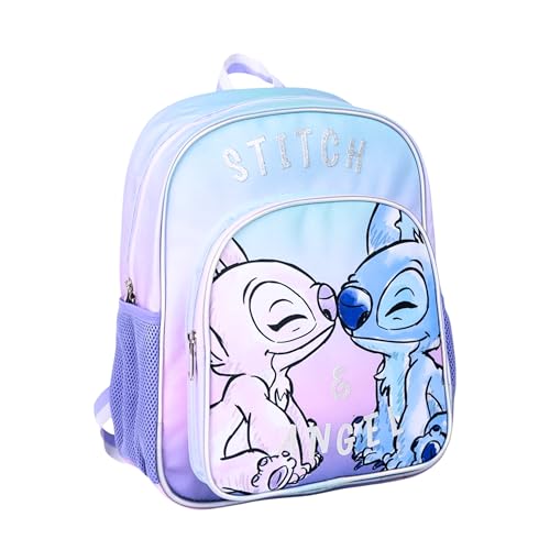 Disney Stitch E Angel Zaino Per Ragazze, Zaino Da Viaggio Per Giovani, Borsa Per Bagagli, Zaino Stitch E Angel Regalo Per Ragazza E Adolescenti