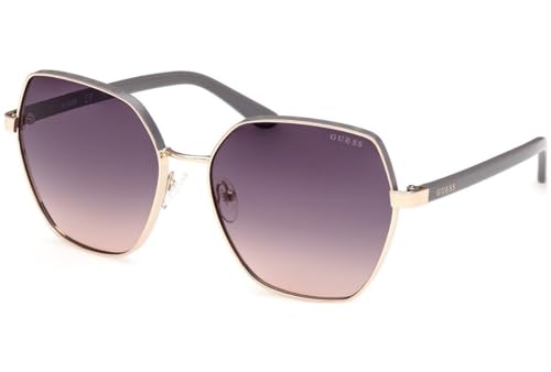 Guess Gu0011052F54 Womens Uv Protected Injected Sunglasses Occhiali, Marrone (Dark Havana), 54Mm Donna