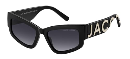 Marc Jacobs Marc 796/S Occhiali, Nero, Beige, 55/19/145 Donna