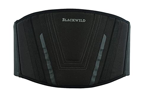Blackwild Fascia Lombare Supporto Schiena - Cintura Lombare Per Moto | Regolazione Della Fascia Schiena Per Uomini E Donne, Fascia Lombare Riscaldante