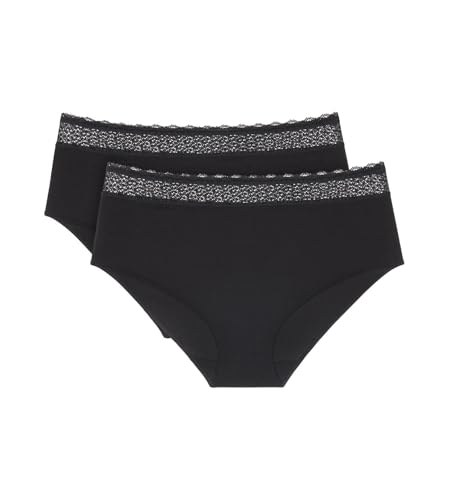 Triumph Donna Feel Of Modal Midi 2P, Underwear, Black, Xl