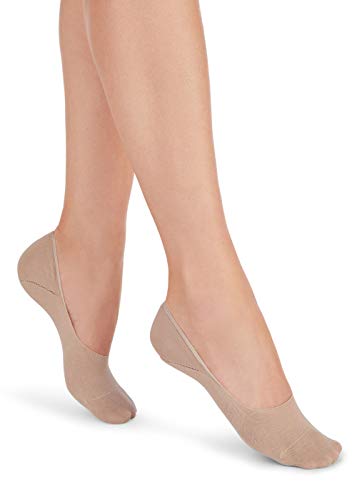 Golden Lady Salvapiede Cotton 6 Paia Calzini Antiscivolo, Donna, Beige (Naturale C01A), 39/42 (Taglia Produttore:39/42)